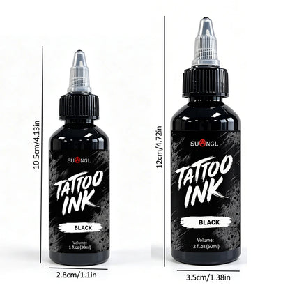 SUANGL Tattoo Ink White 60ml Colorant Black White Tattoo Ink High Quality Professional Tattoo Supplies