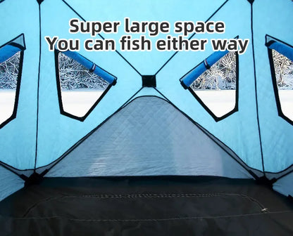Customized Hot-selling High Heat Insulation Winter Outdoor Camping Carp Cube Large Portable Sauna Tent, Custom-made Warm