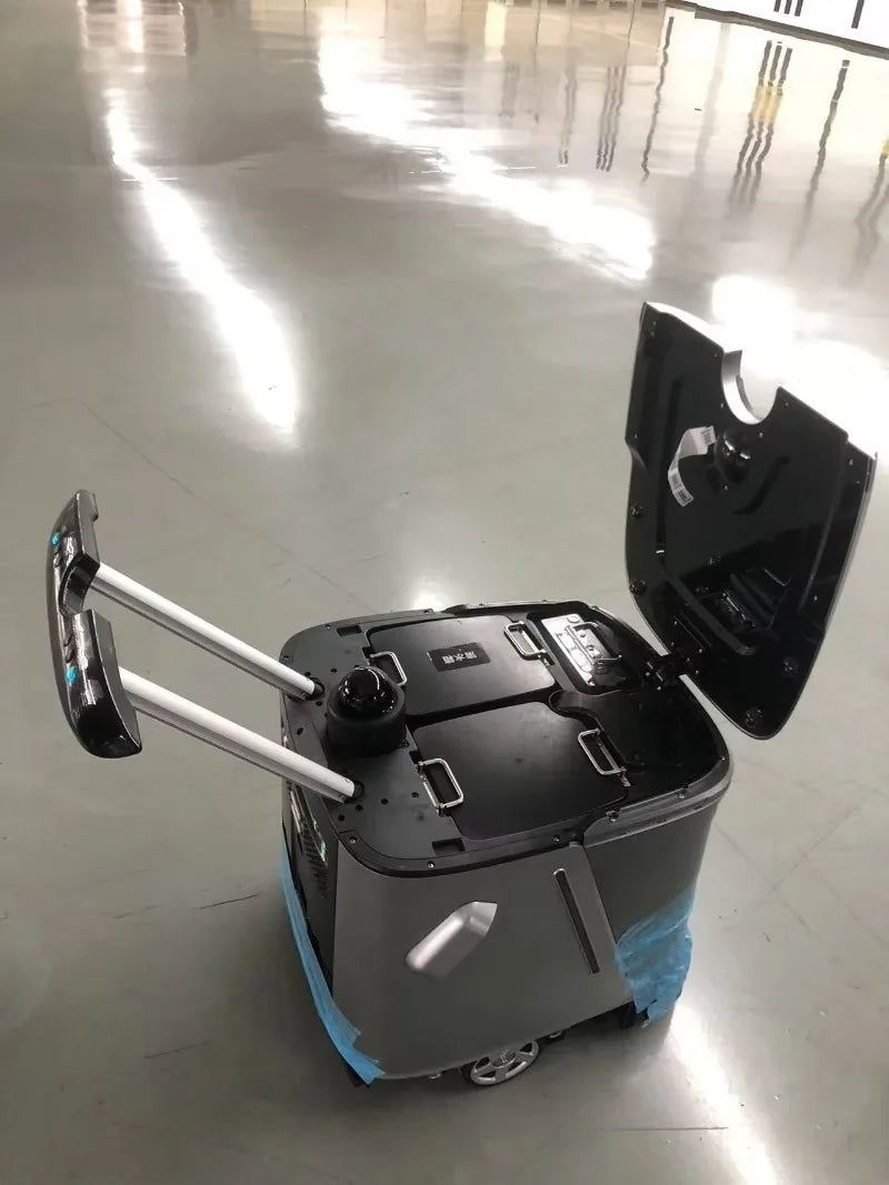 Anpassad industriell städrobot för golv