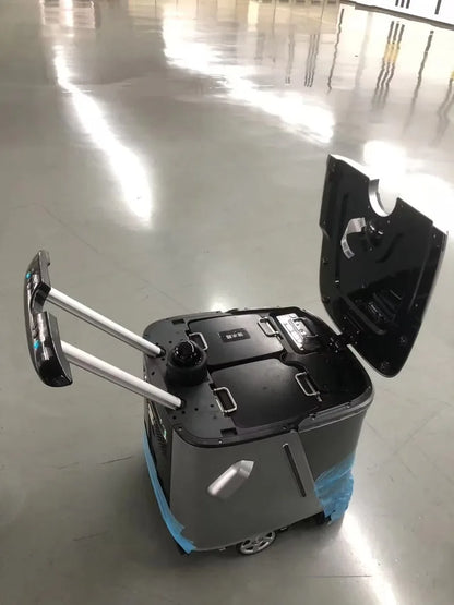 Anpassad industriell städrobot för golv
