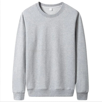 Men's Fashionable Thin Solid Color Pullover Hoodie for Autumn Casual Street Style Ideal Wear