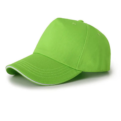 Keps med Eget Tryck & Brodyr – Bomull, Andningshål, Unisex | One Size