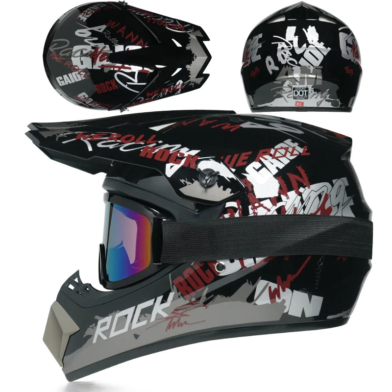 Motocrosshjälm för barn
