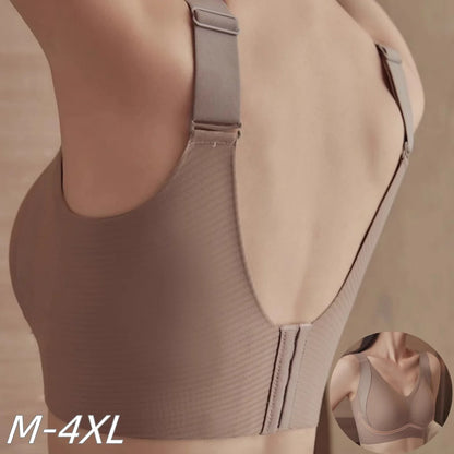 3Pcs/Set Women's Push-Up Bra Non-wire Lift Bra Seamless Underwear V-Neck Ribbed Bralette Plus Size Sexy Lingerie M-4XL Intimates