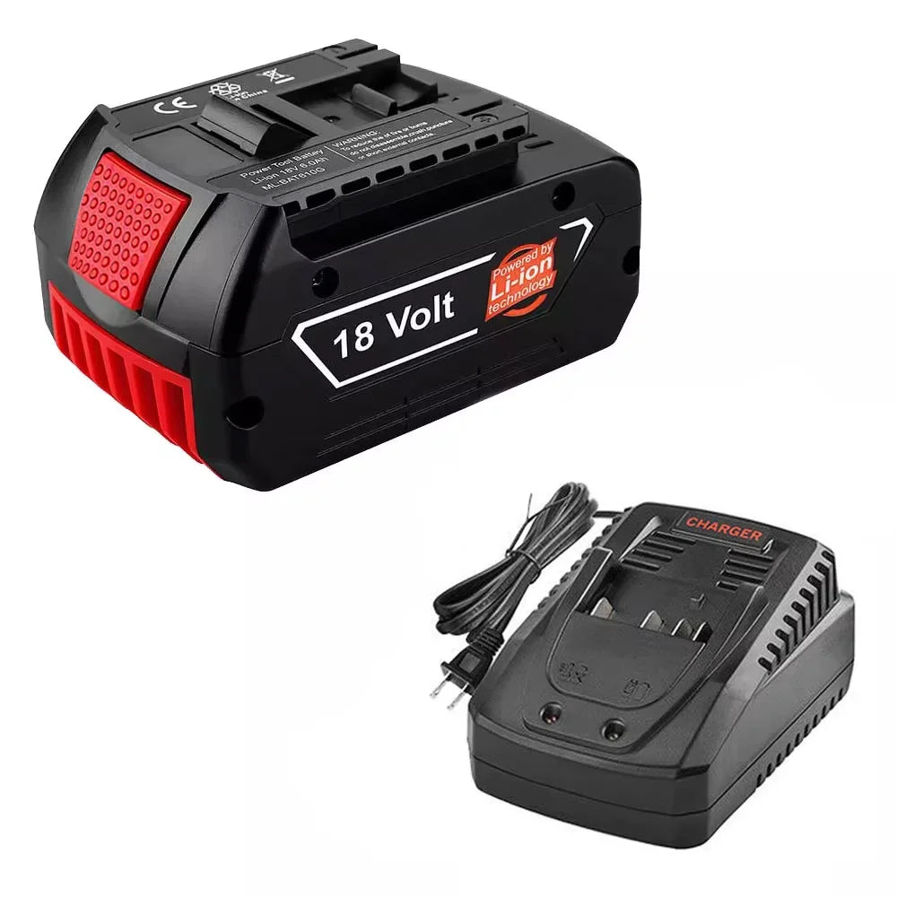For BOSCH 18V 8.0Ah Lithium-ion Battery GBA 18V 8000mAh Professional GBA GSR GSB BAT618 BAT609 BAT619 BAT620 Power Tool Battery