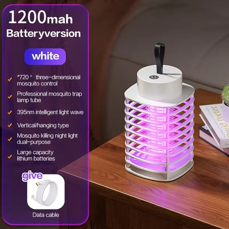 Mosquito Killer Lamp LED Bug Zappers Indoor Mosquito Zappers Fly Zappers Light Trap for Home Kitchen Backyard Garden Camping Pat