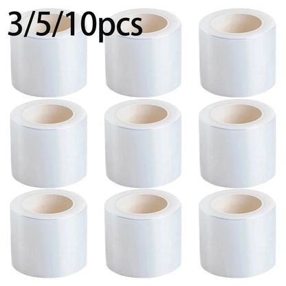 3/5/10 Roll Tattoo Film Wrap Clear Cover Film 4mm*200m For Eyebrow Eyelashes Lip Cleaning Transparent Makeup Tools Accessories