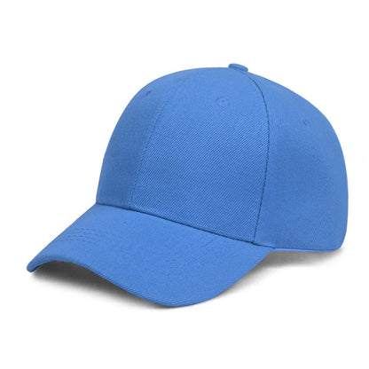 Anpassningsbar Bomullskeps Brodyr Tryck – 18 Färger 54–60cm Justerbar Unisex Hip Hop Snapback Volymrabatt Profilkläder Reklamkeps