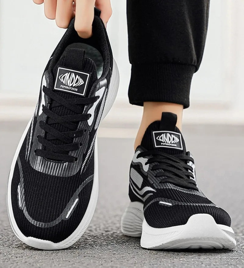 Men's Summer Carbon Plate Marathon Running Shoes Air Cushion Tennis Sneakers Breathable Comfortable Men Basketball Sports Shoes