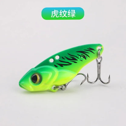 NEW 1PC Metal VIB Fishing Lures 5g 7g 10g 15g Metal Jig Crankbait Wobbler Vibration Baits Pesca Tackle for Trout Bass Pike Perch