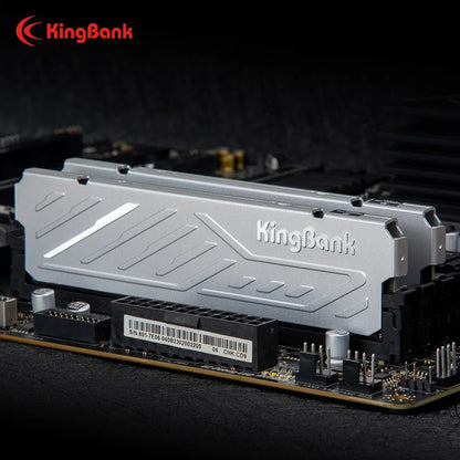 KingBank KJXS DDR5 RAM 8GB/16GB Kit (2x8GB) 6000MHz Desktop Memory CL36-36-36-80 XMP 3.0/AMD EXPO High-Speed Computer RAM