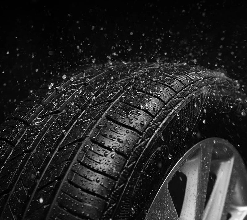 Tire Shine Spray, Black Gloss Tyre Coating, Rubber & Plastic Restorer, Anti-Aging, Long Lasting Shine