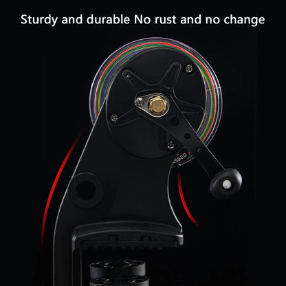 Adjusted Fishing Line Spool Winder System High Speed 2+1BB Spooler Baitcasting Spinning Reel Lines Winding Machine Tackle Tools
