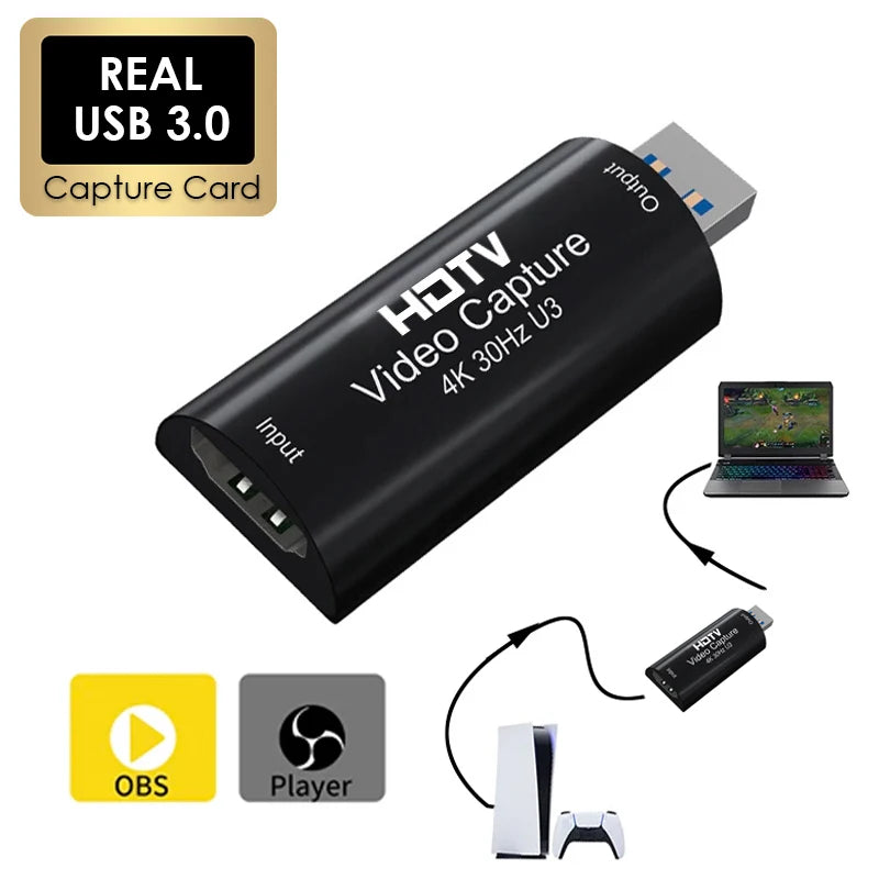 MS2130 USB 3.0 HDMI-capture card – 4K/30 input och 1080p/60