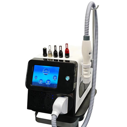‌Professional QSwitch NDYag Laser Machine Picosecond Tattoo Pigment Removal Carbon Peeling Facial Cleaning Painless Treatment‌