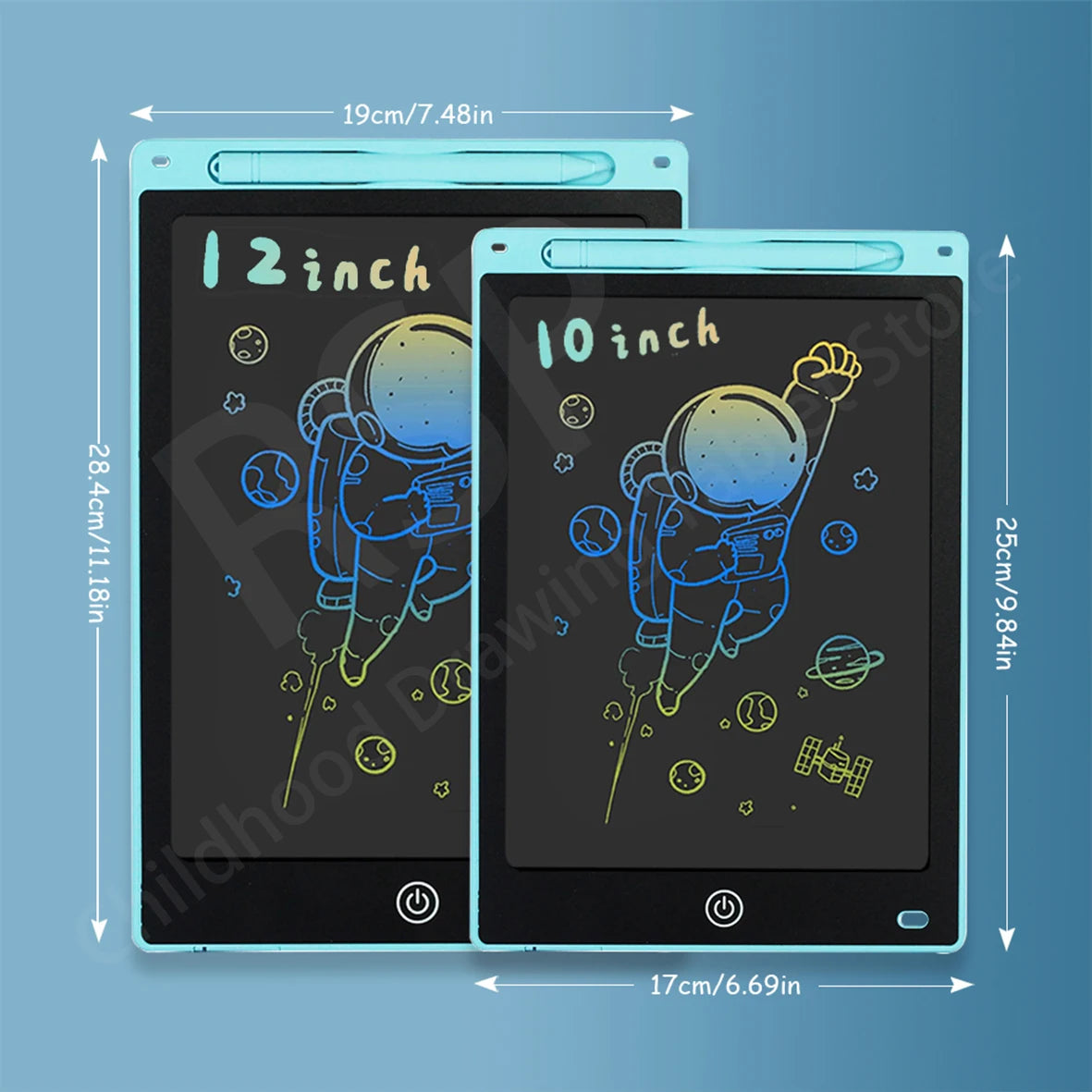 16/12/10/8.5/8.2/6.5/4.5inch LCD graphic tablet,color drawing tablet,3 4 5 6 7 8years kids birthday gifts/Christmas/travel toys