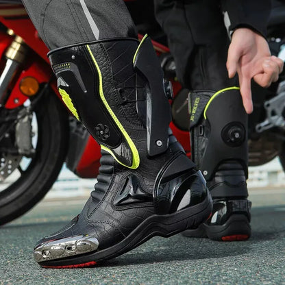 Vattentäta motocrosskåpor för män med stålhätta