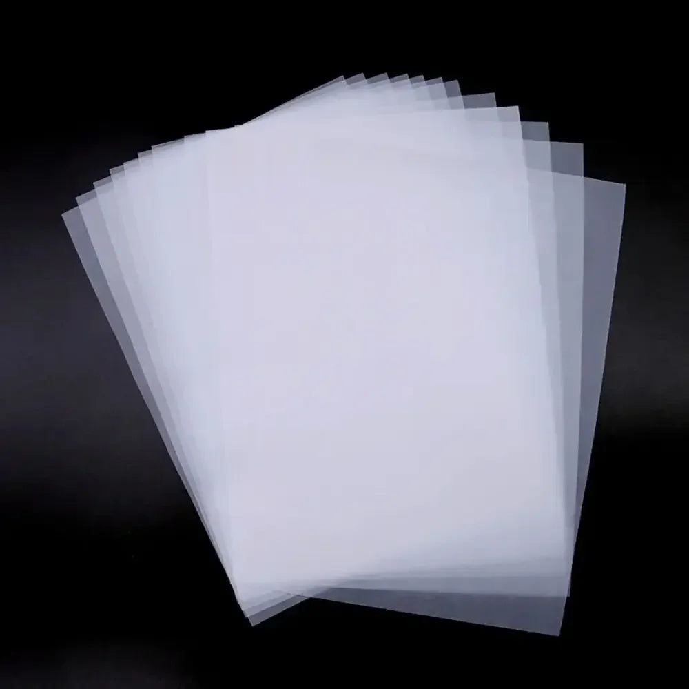 100Pcs A4 Tracing Paper Durable White Translucent Sketching Paper Drawing Copy Paper for Calligraphy Writing Drawing Art Supply