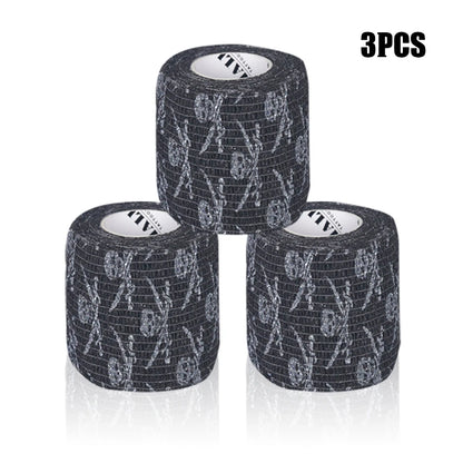 16/10/3PCS Tattoo Grip Bandage Colorful Self Adhesive Wrap 5cm X 4.5m Non Slip Handle Tape Tattoo Machine Grip Cover Supplies