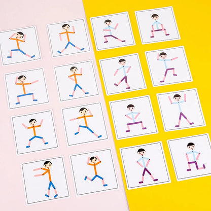 Montessori Material DIY Pussel Leksaker Brädor Pedagogiskt Spel Tidigt Lärande Leksak
