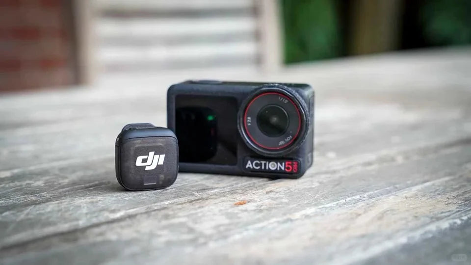 DJI Mic 3 trådlös streamingmikrofon – 32-bit float och brusreducering