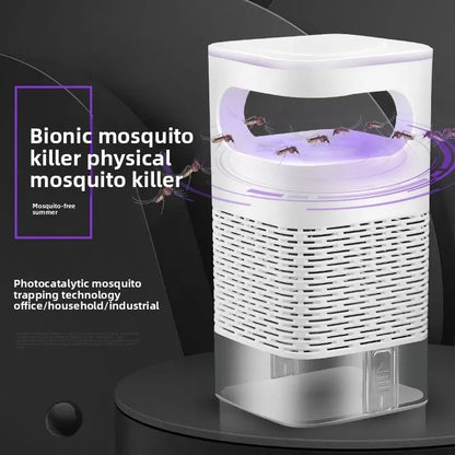 USB Mosquito Trap Electric Silent Bug Zapper Upgraded Inhalation Fly Killer with UV Light Indoor for Home Bedroom Office