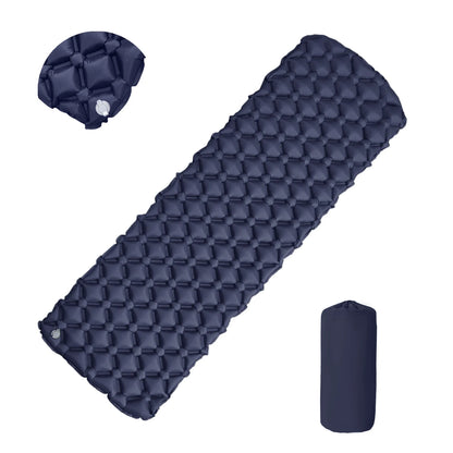 Uppblåsbar Campingmadrass LT-01 – Inbyggd Pump, TPU-Nylon, Hopfällbar, 4 Färger