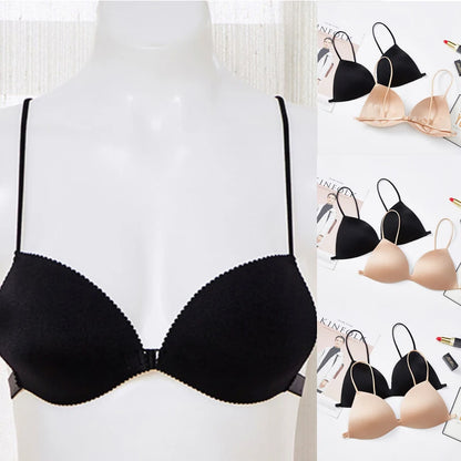 Women Seamless Bra Sexy No Wire Push Up Underwear Girls Students Breathable Thin 2 Colors Bras Female's Bra Breathable Gathered