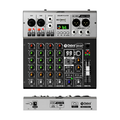 Debra DG04S 4-kanals mixer