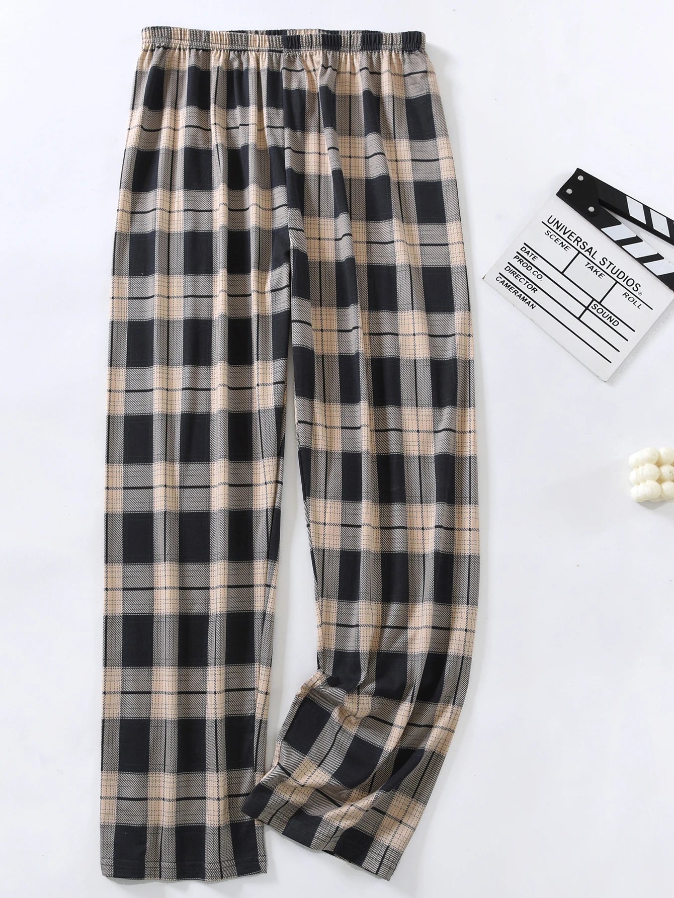 Herr Pyjamasbyxor Långa – Tunna Andningsbara Casual Hemmabyxor, 12 Färger M–6XL