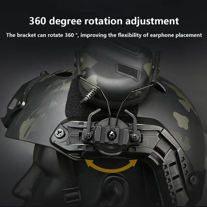 Tactical Helmet Headset Non-picking Noise-Cancelling Headset For Gen5 Helmet Headset Baofeng Radio PTT Adapter Mobile Earphone