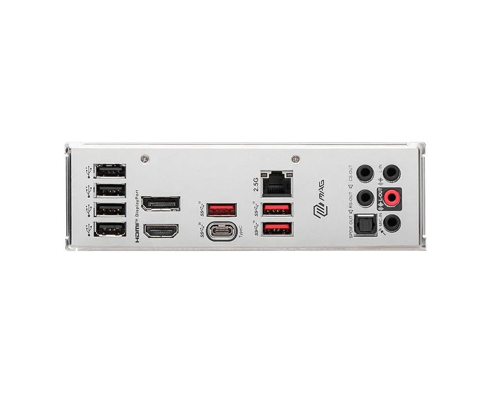 MSI MAG B760M MORTAR D5 LGA 1700 4×DDR5  256GB PCI-E 5.0 1×HDMI 1×DisplayPort Motherboard
