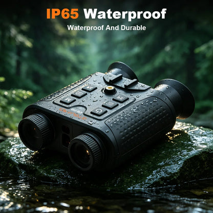 GTMEDIA V6 PRO Infrared 4K Night Vision Binoculars Goggles 8X Digital Zoom 300M Full Darkness Photo&Video Telescope for Hunting