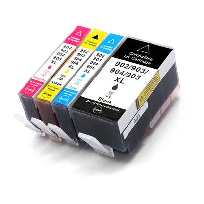 1~5 set 902XL 903XL 904XL 905XL HP903 HP905 bleckpatron kompatibel med HP Officejet Pro-skrivare