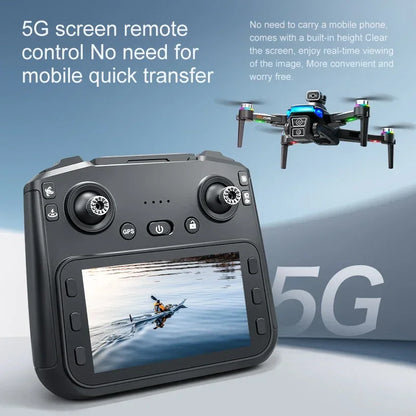 RG706 MAX GPS Drone 8K Professional Dual HD Camera 5G WIFI FPV 360° Obstacle Avoidance Brushless Large Screen Rc Quadcopter Dron