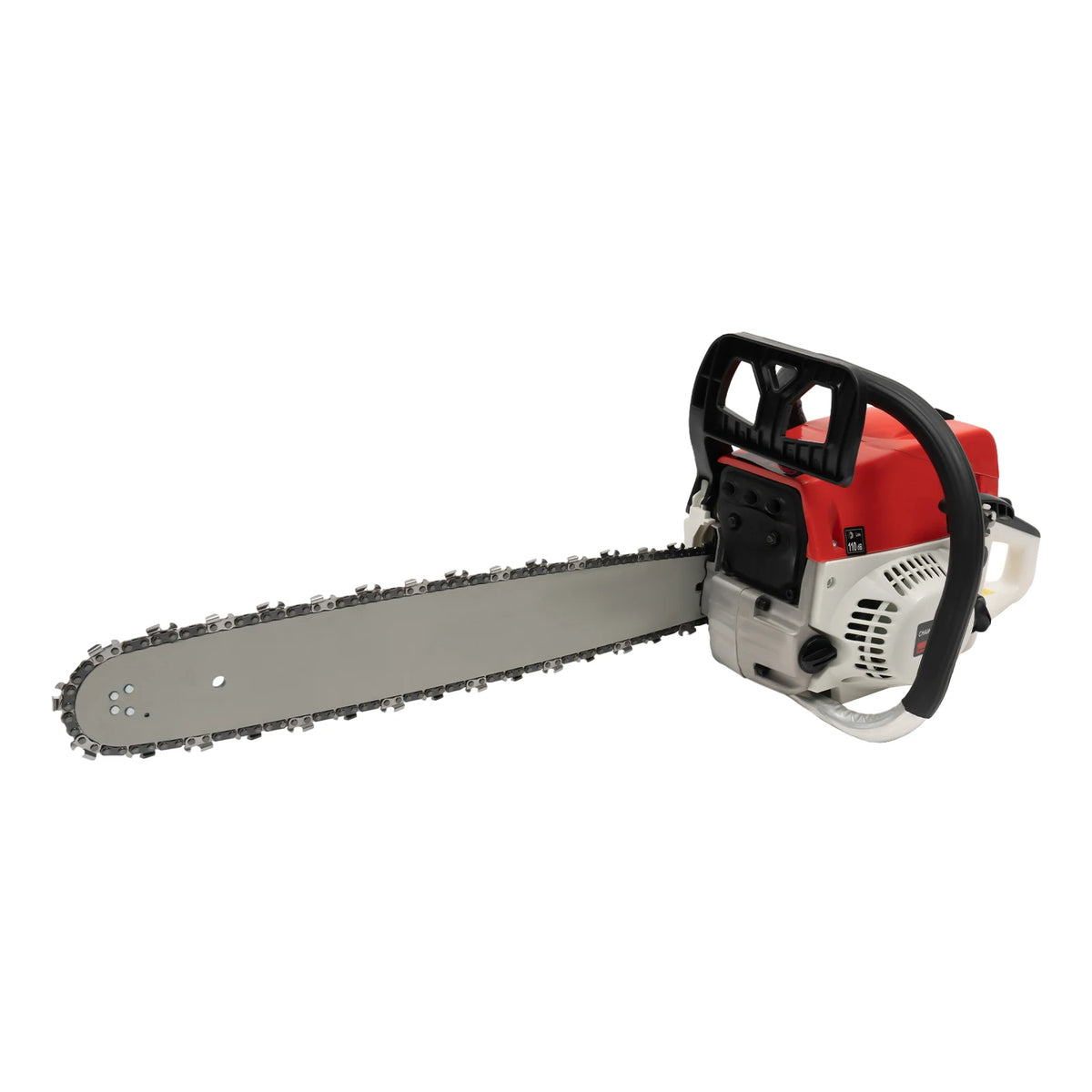 52cc 2.0kW 2-Stroke Gasoline Chainsaw, 20in/51cm Guide Bar for Wood Cutting Petrol Chain Saw, with Tool Bag Mixing Bottle & Bar Cover Model 5200 Gas Saw