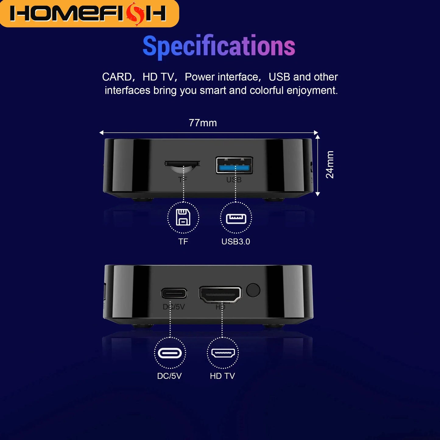 2026 New Smart TV Box T1+ RK3518 Android 14 WiFi 6 BT 5.4 Dual UI Interface 4K Ultra HD  Smart Media Player