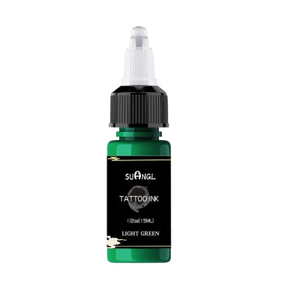 14-Color Tattoo Ink Set - 0.5oz Professional Pigments for Vibrant, Long-Lasting Body Art