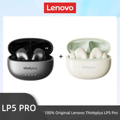 Lenovo LP5 PRO Wireless Bluetooth 5.4 Earphones TWS HiFi Sound Gaming Earbuds Sport Headset Long Standby Touch Contol with Mic