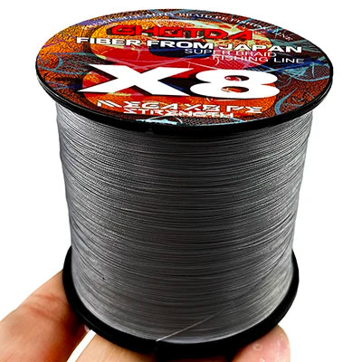 GHOTDA 8 Braided Fishing Line 100M Advanced Braid 8 Strands 0.14mm-0.55mm 18-78lb Multifilament PE Lure Line Braided Line