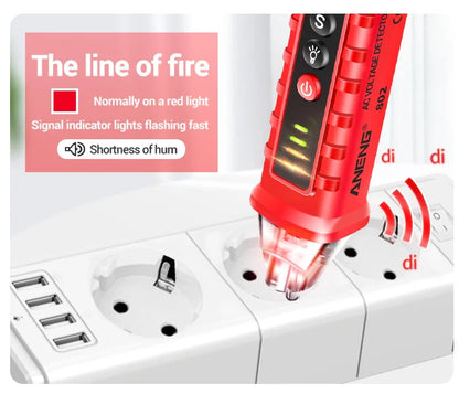 ANENG SZ308 digital multimeter med VD802-spänningspenna