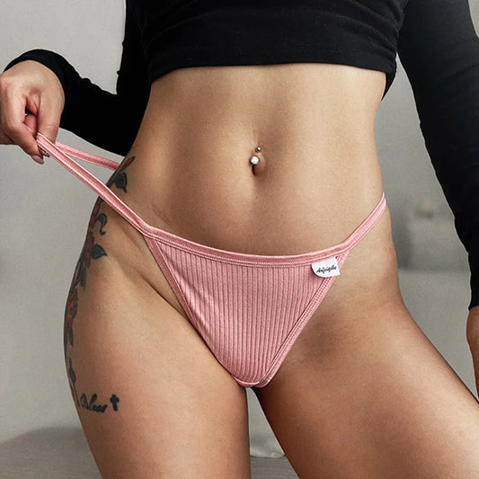 T-stringtrosor för dam i polyester och elastan – S–XL