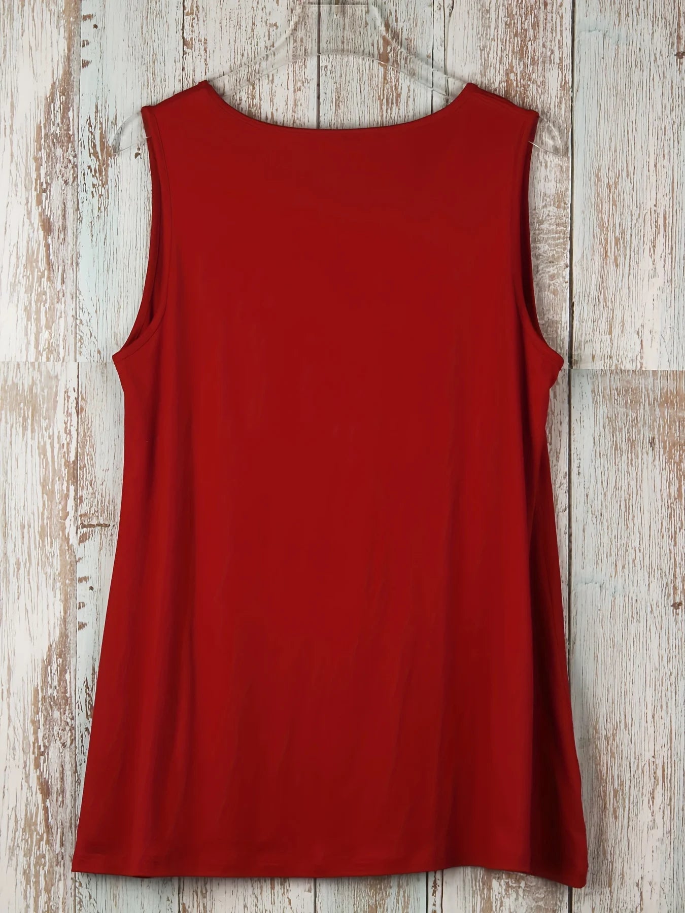 Plus Size Simple Solid Tank Top Casual Crew Neck Sleeveless Tank Top For Summer Women's Plus Size Clothing