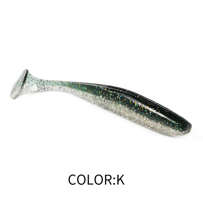2020 NEW Supercontinent Soft Lures   Baits Fishing Lure Leurre Shad Double Color Silicone Bait T Tail