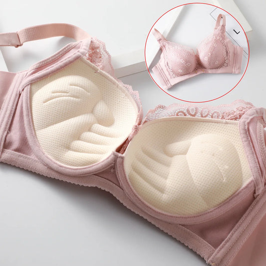 Push Up Spets-BH – Trådlös och Sömlös Bralette