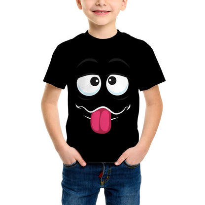 Casual Game Pattern Children's T-Shirt Boy Tops Baby Summer Short Sleeve Clothes Kids 3-12 Years Tees Novelty Children T-Shirt