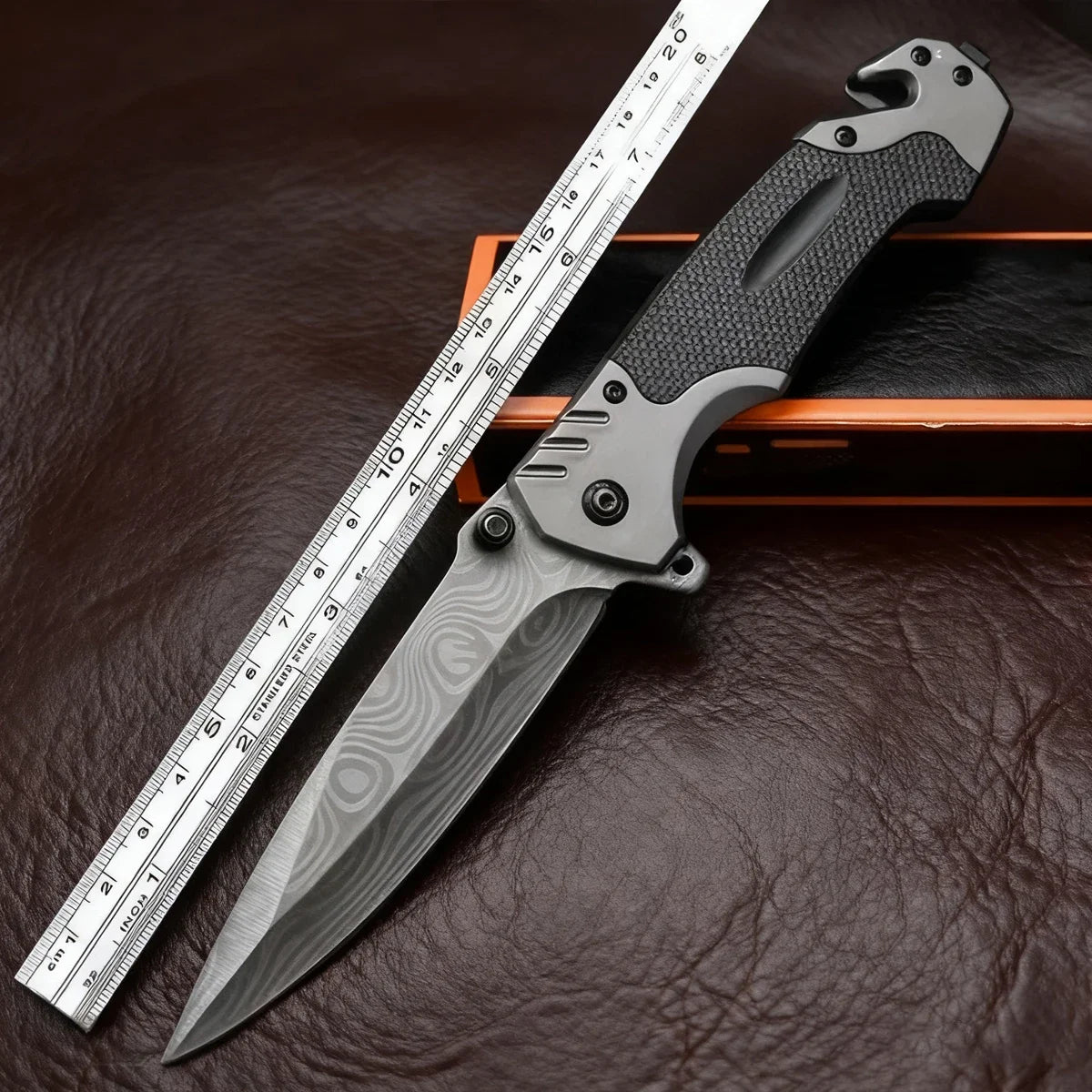 Outdoor Folding Knife - High Hardness Steel Blade, Sharp And Compact, Perfect For Carrying Around, Suitable For Camping And Surv