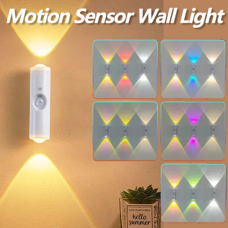 Smart RGB Nattlampa – Rörelsesensor, Magnetisk, USB-C Laddning, 1500mAh, Sovrum & Hall
