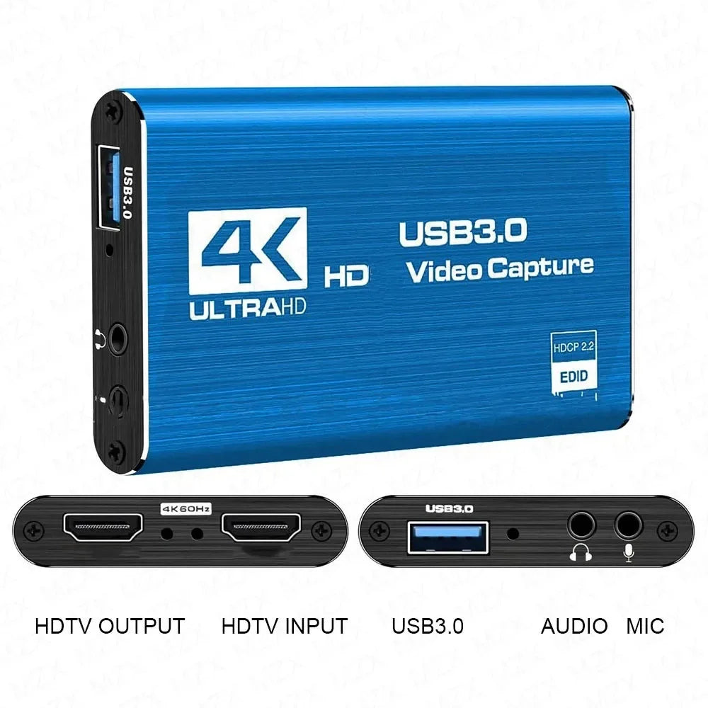 ONEVAN HDMI-capture card USB 3.0 – 1080p/60 och 4K/60 input