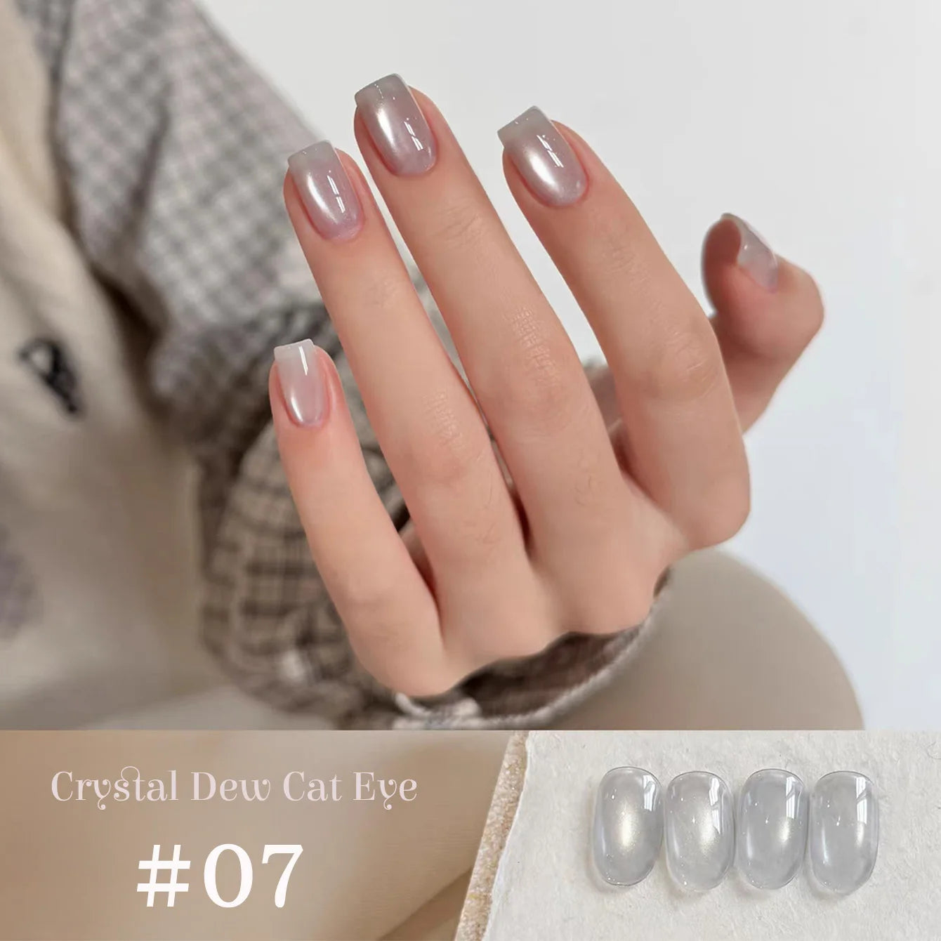 1-12pcs SHAKA Autumn Tanhua Cat Eye Pink Transparent Color Gel Nail Polish 2026 New Simple And Generous Halloween Nail Gel